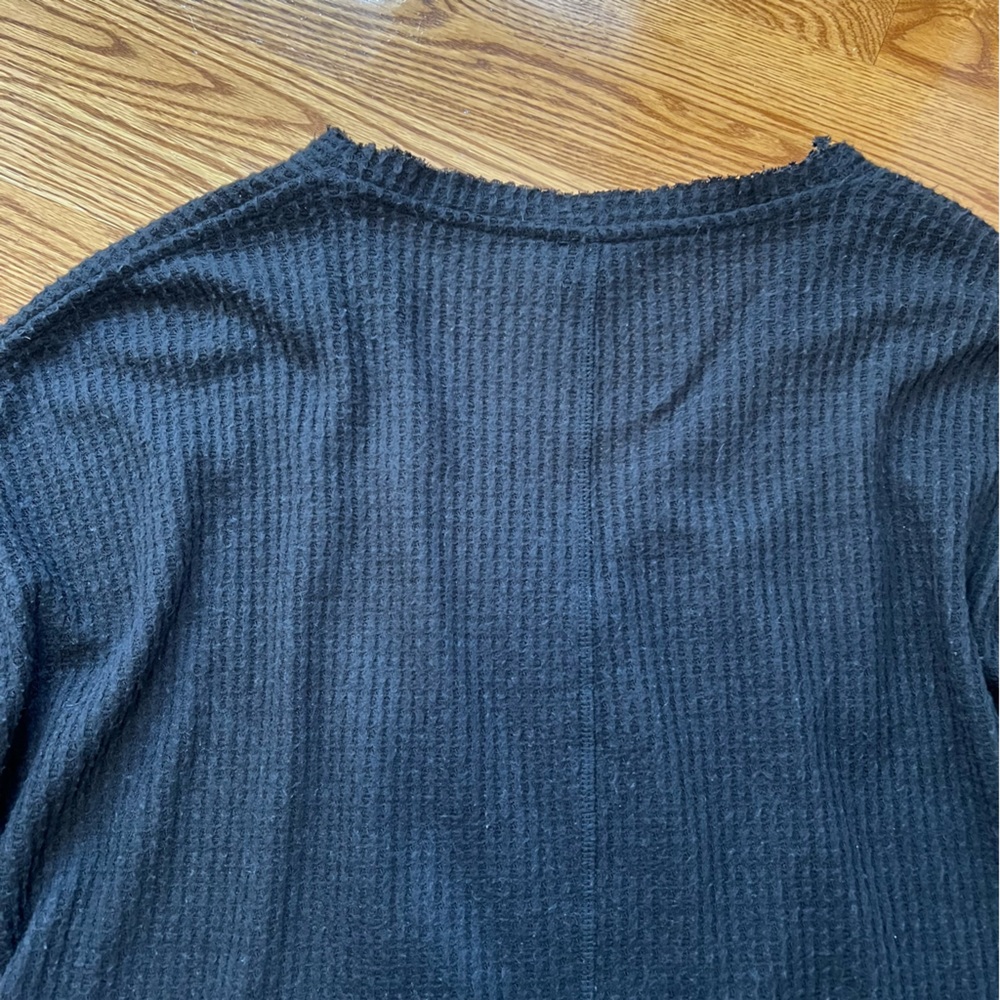 UO Out from Under Longsleeve Waffleknit Top - Picture 8 of 13